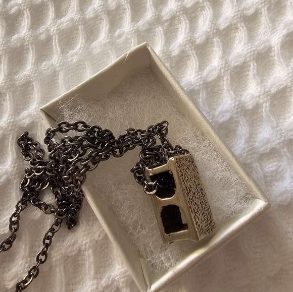 Moon Raven Design Cinder Block Necklace - Picture 2 of 2